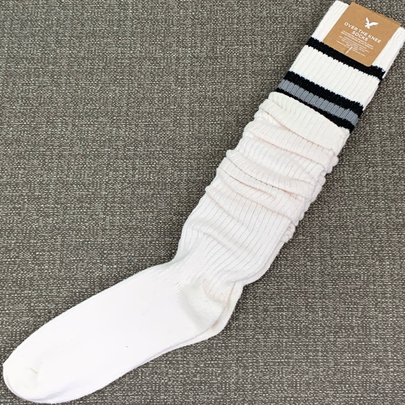 American Eagle Outfitters Accessories - American Eagle Outfitters | White Boot Socks